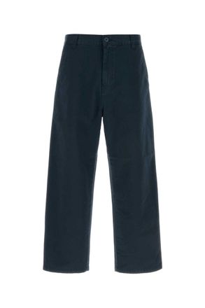 Carhartt Work in Progress Dark Blue Flat Front Pants