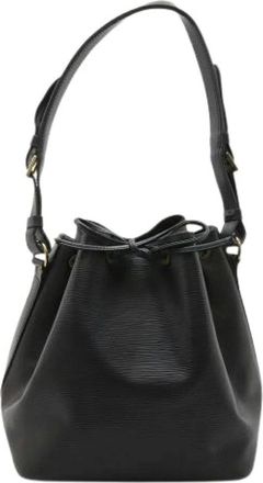 Louis Vuitton Pre-owned Bucket Bags, female, Black, Size: ONE SIZE Pre-owned Epi Leather Bucket Shoulder Bag