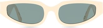 Soda Shades SHADE 008 Bone Mens Sunglasses White Size 54