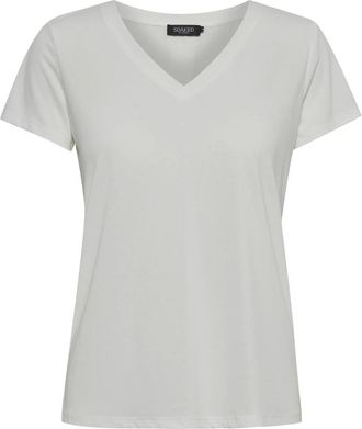 Soaked In Luxury Mujer, Camisetas, Blanco, Talla: 2XL