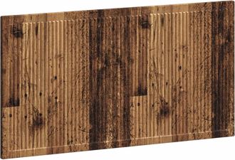 vidaXL Cabecero Montada En La Pared Ede Madera Envejecida Vidaxl