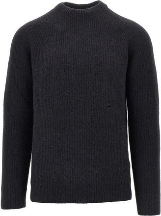 Laneus Alpaca-wool blend crewneck sweater Man 46