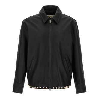 Second/Layer Rider Jacket - Heren - Leren en Su&egrave;de Jassen - Zwart - XL - Leer - Jassen