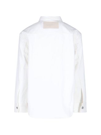 Jil Sander Mens Shirts White Cotton