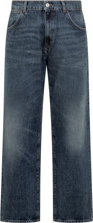 Amish Amish James Blue Wide Leg Jeans