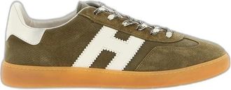 Hogan Coole Sneakers - Heren - Sneakers - Groen - 40 1/2 EU - Su&egrave;de - Schoenen