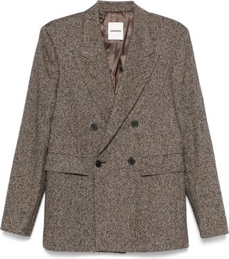 Sandro Blazer monopetto - Marrone