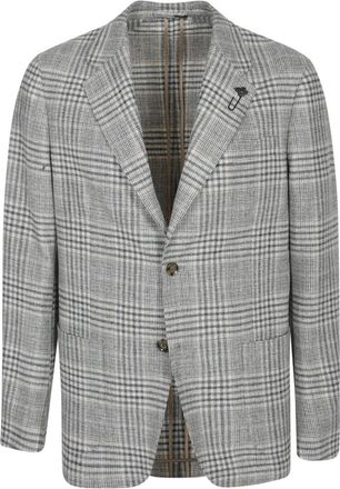 Lardini Roma Jacket - Heren - Business blazers - Beige - 3XL - Wol - Kostuums