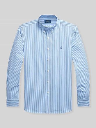 Polo Ralph Lauren Regular Fit Freizeithemd aus Baumwoll-Mix in Hellblau, Gr&ouml;&szlig;e XXL