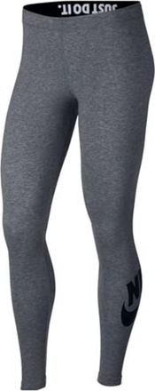 Nike Womens Nike Sportswear Leg-A-See logo Grey/Black Leggings AH2010-091