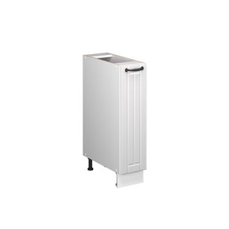 Vicco Armadio Cucina Dispensa Alto Fame-line, Bianco Rustico/bianco, 20 Cm Senza Piano Di Lavoro, Vicco