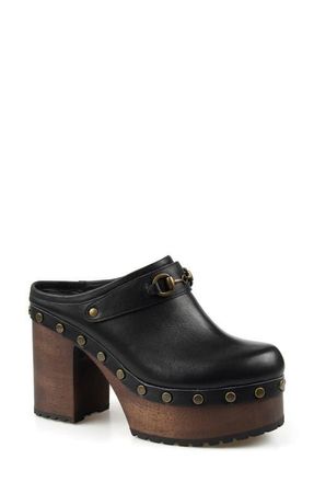 Candie's Kelsee Platform Clog in Black at Nordstrom, Size 11