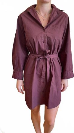 Starkx Cora Mini Dress In Plum