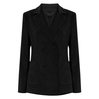 Kocca Dames, Jassen, Zwart, Maat: S Leer