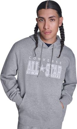 Converse All Star Pullover Hoodie in Vintage Grey Heather at Nordstrom, Size X-Large