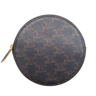 Celine Brown Pvc Coin Purse/Coin Case (Pre-Owned)