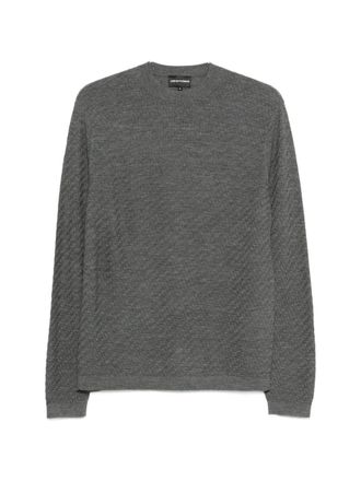 Emporio Armani Wool Crewneck Sweater