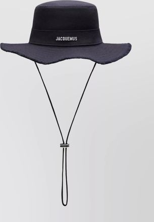 Jacquemus artichoke fringed wide brim hat