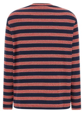 Jil Sander Striped Long-Sleeve T-Shirt - Navy