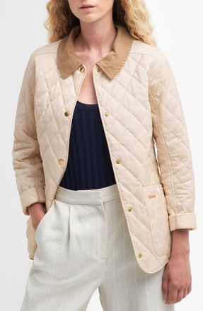 Barbour Annandale Quilted Jacket in Calico at Nordstrom, Size 10 Us
