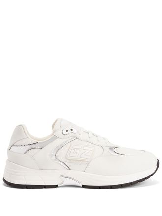 Giuseppe Zanotti GZ Runner lace-up low-top sneakers - men - Fabric/Calf Leather/Calf Leather/Fabric/Rubber - 39 - White