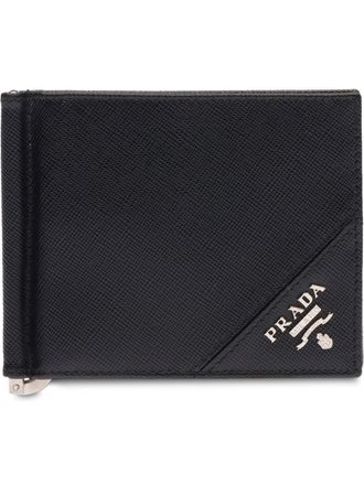 Prada Saffiano Leather Bi-Fold Wallet