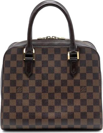 Louis Vuitton Pre-owned Handbags, female, Brown, Size: ONE SIZE Pre-owned Top Handle Satchel
