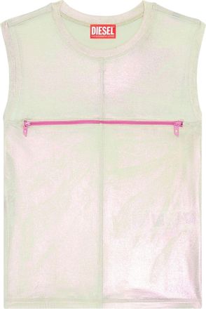 Diesel T-Vezzy Tank Top - women - NAIA Cellulosic Fiber/Elastane - S - Green