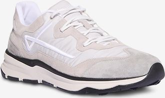 Herno Wildleder- und Nylon-Sneakers mit Logostickerei