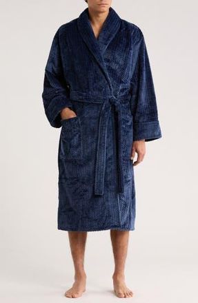 Daniel Buchler Shinny Mosaic Robe in Navy at Nordstrom Rack, Size Large/x-Large