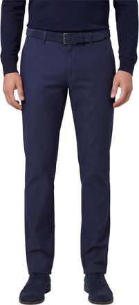 Gardeur Pantalon Bono donkerblauw katoen effen