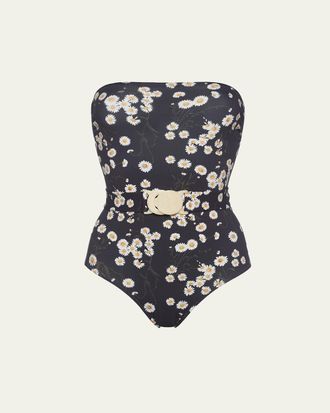 Eres Courtois Belted One-Piece Swimsuit