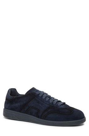 Santoni Low Top Sneaker in Blue-U60 at Nordstrom, Size 11.5