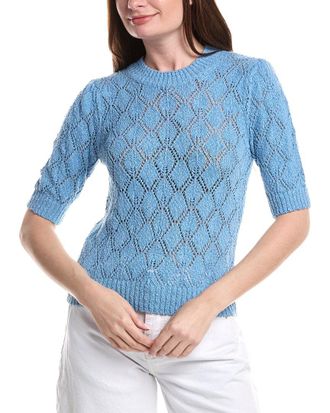 Isla Piper Pointelle Knit Top