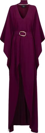 Taller Marmo Abito Cassandra con scollo a V - Viola