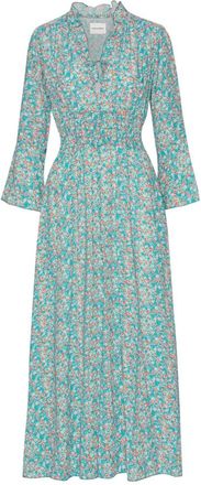 Americandreams Sally Lange Jurk - Dames - Maxi kleedjes - Veelkleurig - S - Kleedjes