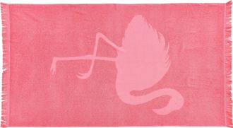 done. Hamamtücher »Flamingo« saugfähige Frottier-Innenseite, ideal als Sauna- oder Strandtuch