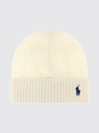 Polo Ralph Lauren Wool and Cashmere Beanie with Embroidered Logo