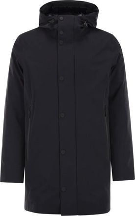 Roberto Ricci Design Giacca Montecristo con cappuccio - Blu