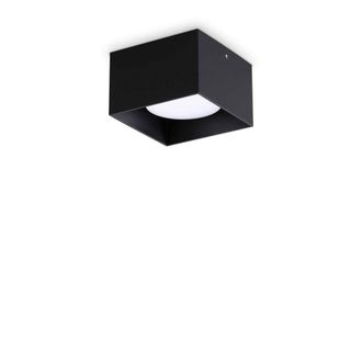 Netlighting Spike Square Surface Mounted Downlight Black
