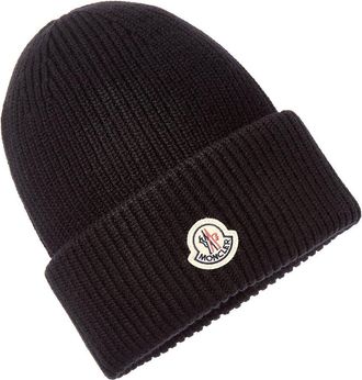Moncler Wool & Cashmere-Blend Beanie
