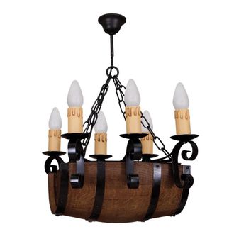 Fabrilamp L&aacute;mpara De Techo Barril. 6 Luces. Dimensiones (66x39cm)