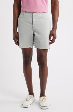 Johnnie-O Nassau Chino Shorts in Chrome at Nordstrom, Size 33