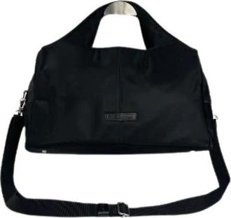Yohji Yamamoto Pre-owned Polyester Schoudertas - Dames - Vintage Shopper - Zwart - ONE Size - Polyester - Vintage