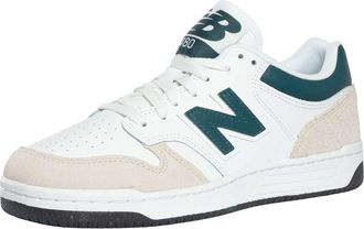 New Balance 480 Leren Sneakers, Wit