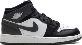 Nike Jordan Sneakers Air Jordan 1 Mid Black/ Iron Grey/ White - Nero
