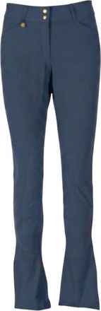 Ovation Womens Front Zip Kentucky Jodhpurs Pants In Indigo