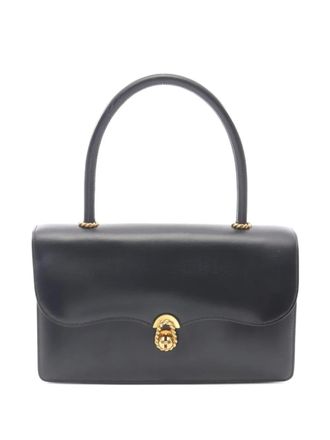 Hermès 1972 Escal calf-leather handbag - Black