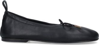 Alohas Black Rosalind Leather Flats