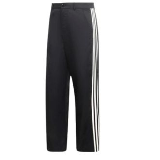 adidas Fitness, Heren, Zwart, W30, Katoen, 3-Stripes Pliss&eacute; Broek